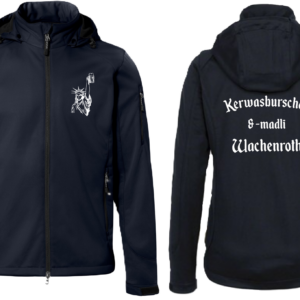 Softshell Weiblich Schwarz