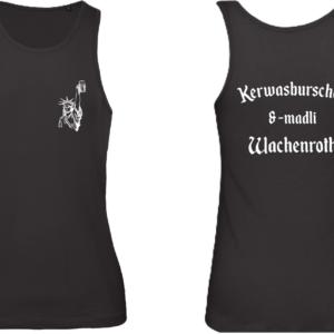 Tanktop Männlich Schwarz