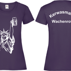 T-Shirt Weiblich Lila