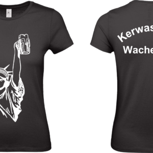 T-Shirt Weiblich Schwarz